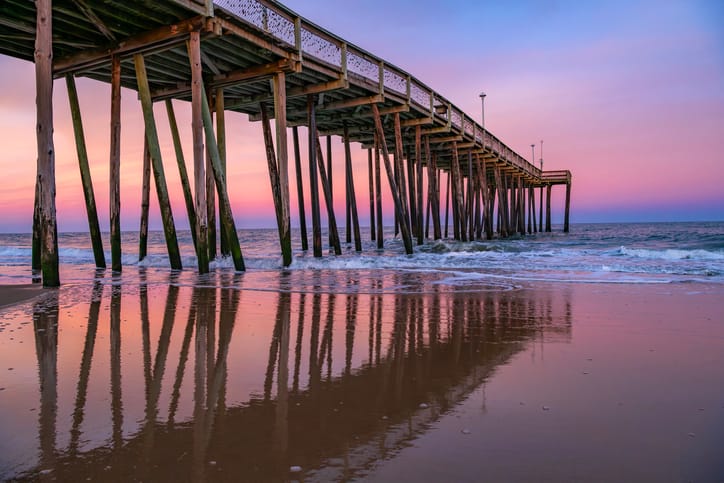 Ocean City Maryland Jetty Views at the inlet beaches