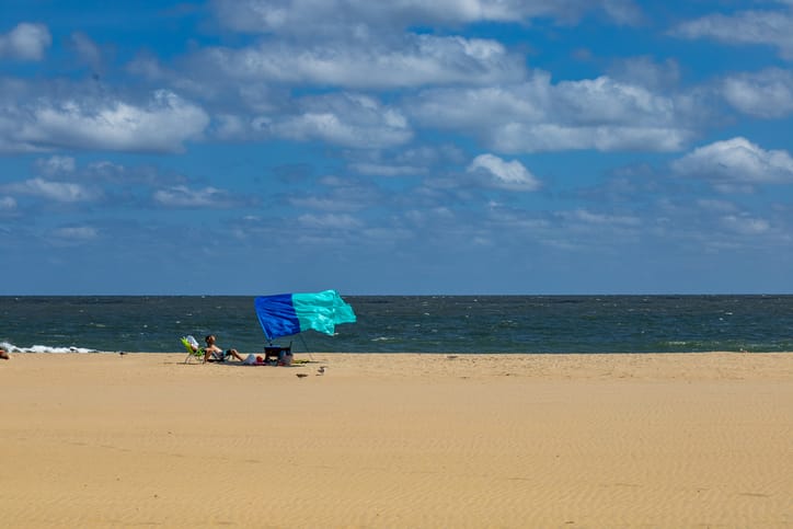 enjoy a calmer vibe at North beaches in ocean city md